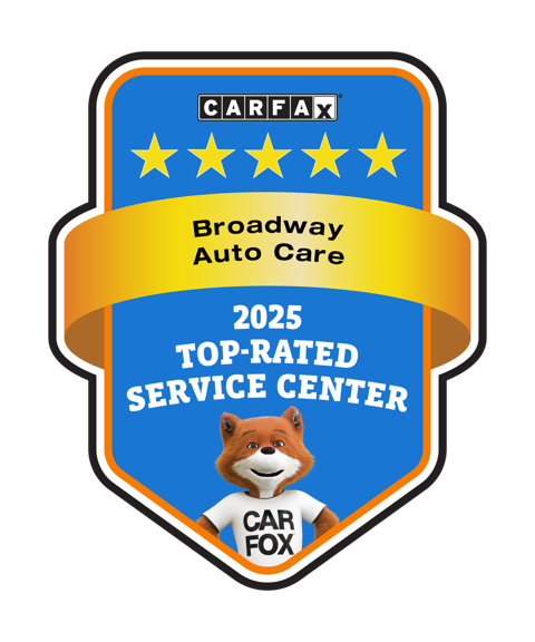 2025 CARFAX Top-Rated Service Center — Broadway Auto Care